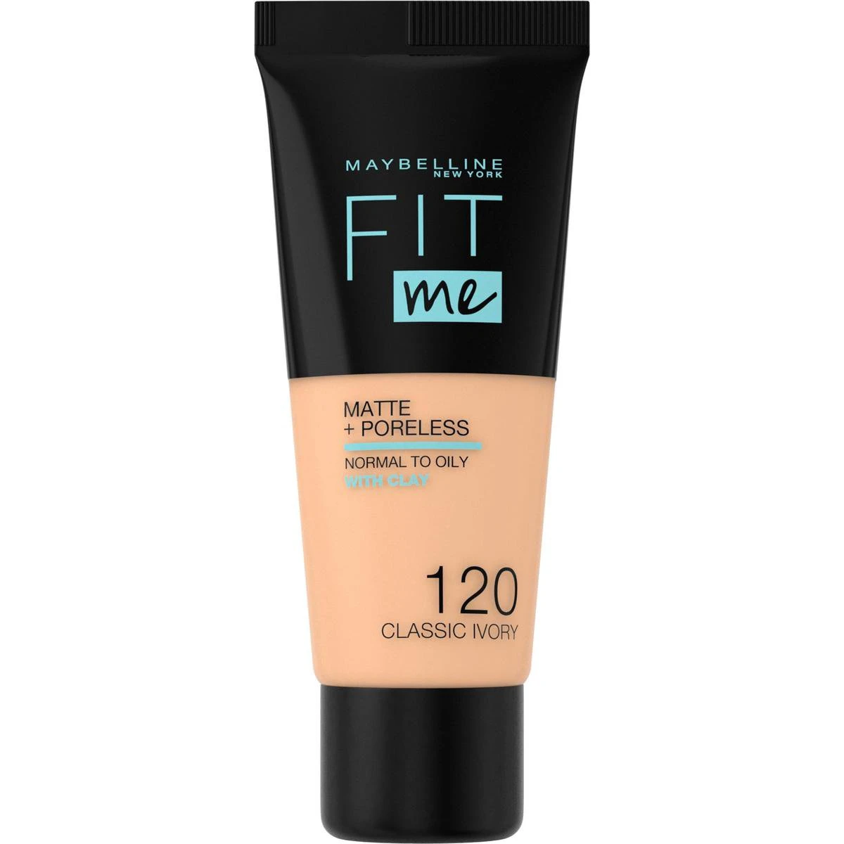 Maybelline Fit Me Matte & Poreless Foundation - 120 Classic Ivory 3 Maybelline Fit Me Matte & Poreless Foundation - 120 Classic Ivory
