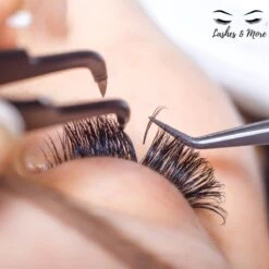 Lashes & More - Nepwimpers - 6D 12mm 0.07 D Krul - Pre-Made Volume Fans – Russian Volume – Pre-Made Fans- Wimperextensions – Wimper Extensions - Verkrijgbaar In Lengte 8mm Tot 15mm -Max Factor Winkel 1200x1200 520