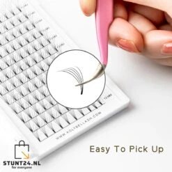 5D Wimperextensions - 5D Premade Fans - 9mm 0.10 D-krul - Natuurlijke Wimperextensions