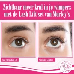 MURLEY'S Lashlift Set Met Wimperverf & Wenkbrauwverf, Met Zwarte Verf -Max Factor Winkel 1200x1200 640