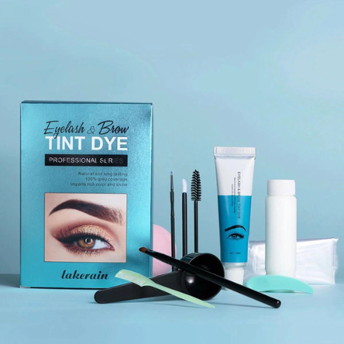 2 In 1 - Henna Wenkbrauwverf En Wimperverf - Zwart - Henna Brows - DIY Henna Brows Kit - Starterspakket Met Vele Extra's - 30 Ml 9 2 In 1 - Henna Wenkbrauwverf En Wimperverf - Zwart - Henna Brows - DIY Henna Brows Kit - Starterspakket Met Vele Extra's - 30 Ml - Afbeelding 7