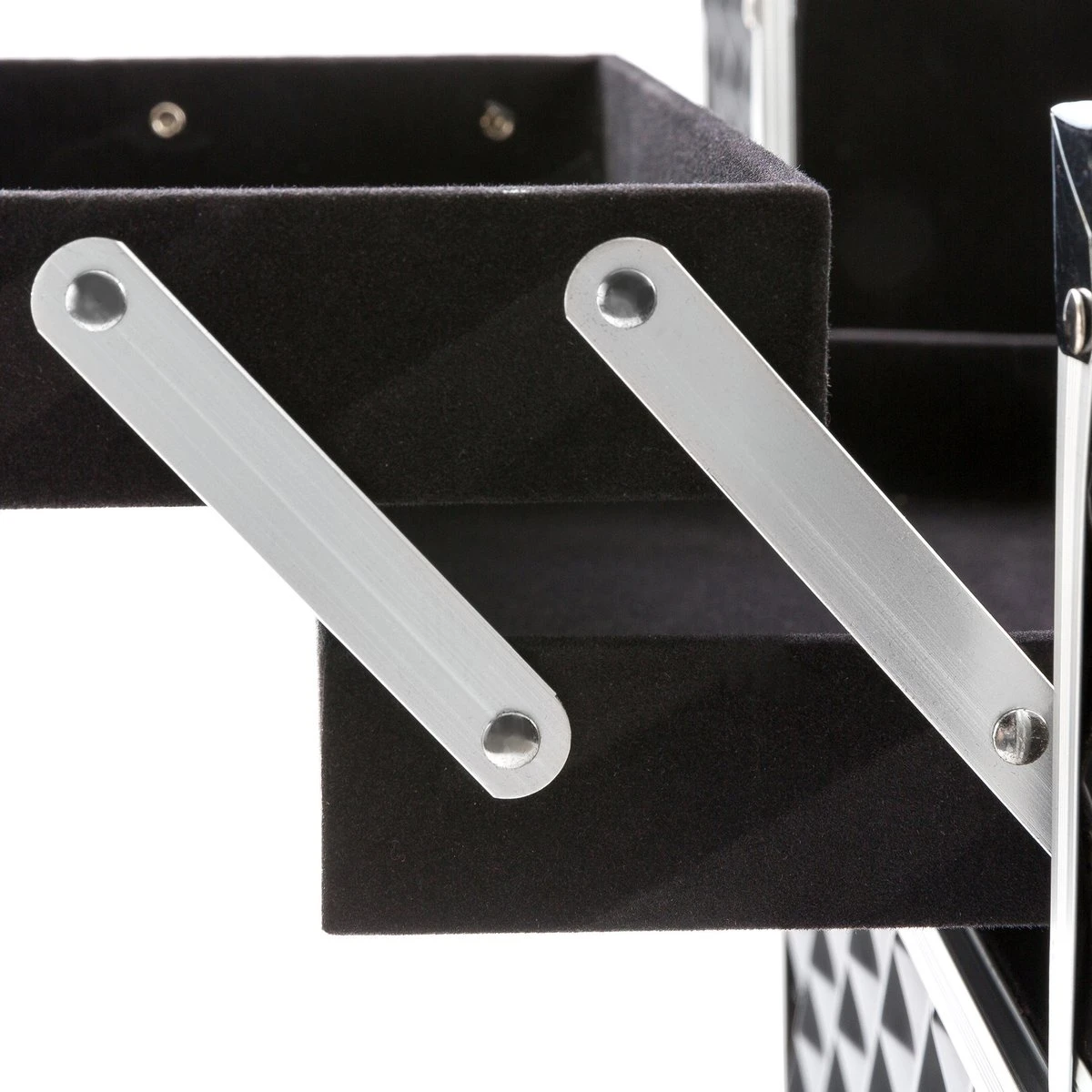 AREBOS Cosmeticakoffer Beauty Case Multikoffer 15 L Zwart 14 AREBOS Cosmeticakoffer Beauty Case Multikoffer 15 L Zwart - Afbeelding 12