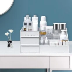 Make-up Organizer - Cosmetica Opbergdoos - Sieraden Bakje - Dames - Wit - Opmaken -Max Factor Winkel 1200x1200 868