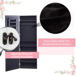 HOMCOM 2-in-1 Sieradenkast Wandspiegel Spiegelkast Sieraden Ladekast Spiegel 833-102WT 21 HOMCOM 2-in-1 Sieradenkast Wandspiegel Spiegelkast Sieraden Ladekast Spiegel 833-102WT -Max Factor Winkel 1200x1200 898