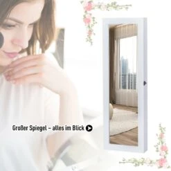 HOMCOM 2-in-1 Sieradenkast Wandspiegel Spiegelkast Sieraden Ladekast Spiegel 833-102WT 23 HOMCOM 2-in-1 Sieradenkast Wandspiegel Spiegelkast Sieraden Ladekast Spiegel 833-102WT -Max Factor Winkel 1200x1200 900