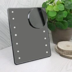 Orange85 Make-up Spiegel - Met Verlichting - LED - Met Vergrootglas - Zwart -Max Factor Winkel 1200x1200 935