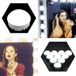 Merkloos LED Spiegel | 10 LEDS | Make-up Spiegel | Helderheid Aanpasbaar | USB Voeding | Geheugenfunctie 10 Merkloos LED Spiegel | 10 LEDS | Make-up Spiegel | Helderheid Aanpasbaar | USB Voeding | Geheugenfunctie -Max Factor Winkel 1200x1200 940