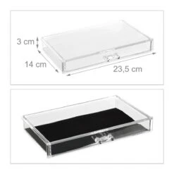 Relaxdays Make-up Organizer Klein - Stapelbaar - Sieradendoosje - Cosmetica - Opbergbox - Doorzichtig 28 Relaxdays Make-up Organizer Klein - Stapelbaar - Sieradendoosje - Cosmetica - Opbergbox - Doorzichtig -Max Factor Winkel 1200x1200 994