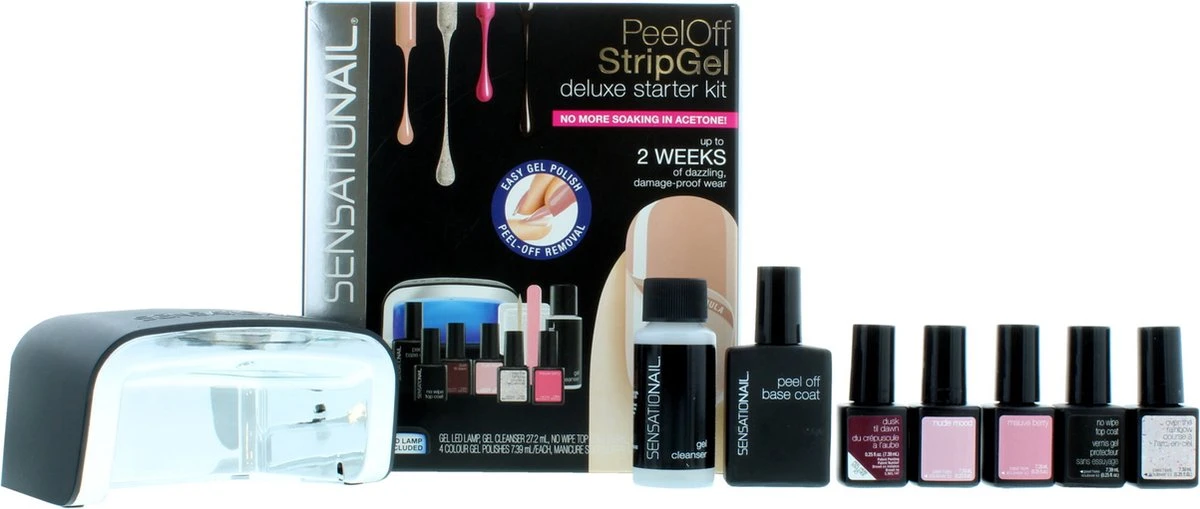 SensatioNail Stripgel DeLuxe Starterkit 3 SensatioNail Stripgel DeLuxe Starterkit