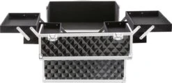 AREBOS Cosmeticakoffer Beauty Case Multikoffer 15 L Zwart 19 AREBOS Cosmeticakoffer Beauty Case Multikoffer 15 L Zwart -Max Factor Winkel 1200x585 2