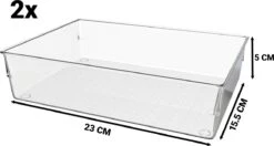 Waal® Lade Organizer (set Van 13 Bakjes) - Lade Verdeler - Keuken - Kantoor - Make-up - Bureau - Transparant -Max Factor Winkel 1200x641