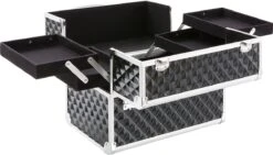 AREBOS Cosmeticakoffer Beauty Case Multikoffer 15 L Zwart 18 AREBOS Cosmeticakoffer Beauty Case Multikoffer 15 L Zwart -Max Factor Winkel 1200x684 1