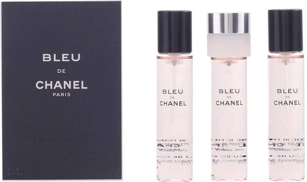 Chanel - Bleu De Chanel Refill EDT 3x 20 Ml 3 Chanel - Bleu De Chanel Refill EDT 3x 20 Ml