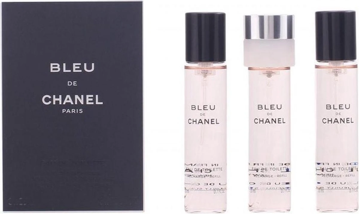 Chanel - Bleu De Chanel Refill EDT 3x 20 Ml 8 Chanel - Bleu De Chanel Refill EDT 3x 20 Ml - Afbeelding 6