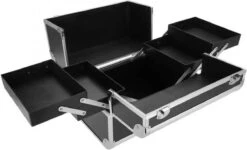 Confibel Make Up Koffer - Uitklapbaar - 5 Opbergbakken - Met Slot -Max Factor Winkel 1200x727