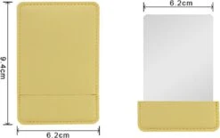 Pocket Spiegel - Draagbare Make-Up Spiegel - Rechthoek Ultradunne Make-Up Spiegel - Compact Cosmetische Spiegel -Max Factor Winkel 1200x751