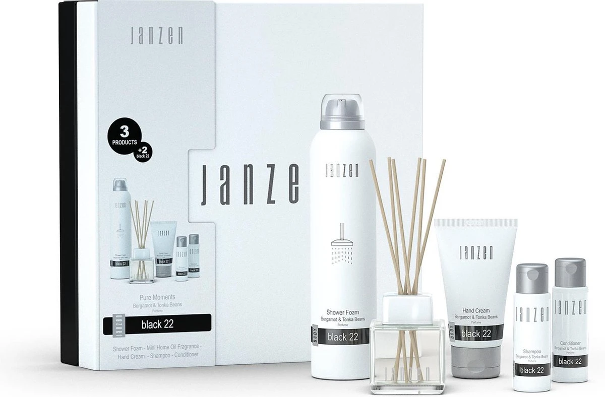 JANZEN Pure Moments Giftset Black 22 4 JANZEN Pure Moments Giftset Black 22 - Afbeelding 2