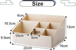 Merkloos Make-Up Organizer - Opbergdoos - Cosmetica - Wit/Creme -Sieraden - Nagelak - Make Up Organizer - Make Up Organizers -Max Factor Winkel 1200x798 1