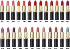 L'Oréal Paris Color Riche Matte Lippenstift - 347 Haute Rouge -Max Factor Winkel 1200x841 1