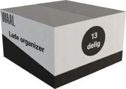 Waal® Lade Organizer (set Van 13 Bakjes) - Lade Verdeler - Keuken - Kantoor - Make-up - Bureau - Transparant -Max Factor Winkel 1200x847 4