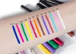 Handaiyan Liquid Eyeliner – 12 Verschillende Kleuren - Make Up – Set - Kleur - Cadeau - Kleuren - Waterproof & Langhoudend -Max Factor Winkel 1200x865 2