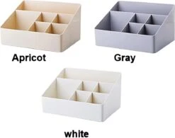 Merkloos Make-Up Organizer - Opbergdoos - Cosmetica - Wit/Creme -Sieraden - Nagelak - Make Up Organizer - Make Up Organizers -Max Factor Winkel 1200x948 2