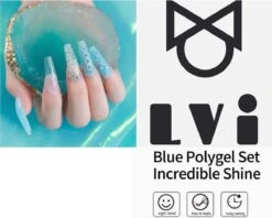 Elvi Polygel Starterskit -Complete Set Inc. USB UV/Led Mini Lamp-6x15g Polygel Kleuren Blauw - Nagelverlenging Polyacryl UV Nagellak-Quick Extension Temperature Color Changing Gel Blue Green 25 Elvi Polygel Starterskit -Complete Set Inc. USB UV/Led Mini Lamp-6x15g Polygel Kleuren Blauw - Nagelverlenging Polyacryl UV Nagellak-Quick Extension Temperature Color Changing Gel Blue Green -Max Factor Winkel 1200x960 4