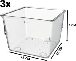 Waal® Lade Organizer (set Van 13 Bakjes) - Lade Verdeler - Keuken - Kantoor - Make-up - Bureau - Transparant -Max Factor Winkel 1200x969 1