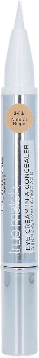 L’Oréal Paris True Match Touche Magique Concealer - N3-5 Natural Beige 10 L’Oréal Paris True Match Touche Magique Concealer - N3-5 Natural Beige - Afbeelding 8
