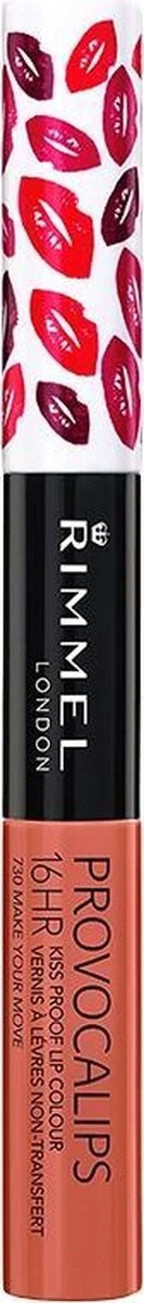 Rimmel London Provocalips Lip Colour - 730 Make Your Move 6 Rimmel London Provocalips Lip Colour - 730 Make Your Move - Afbeelding 4