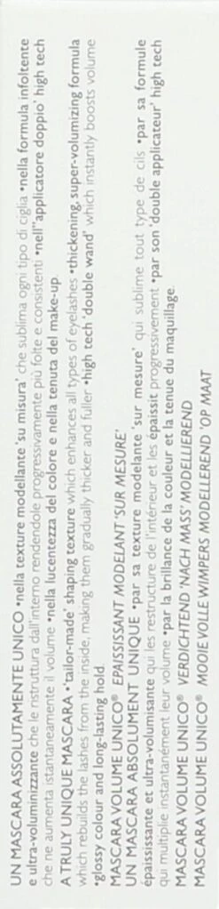 Collistar Mascara Volume Unico® Mascara - Intense Black 19 Collistar Mascara Volume Unico® Mascara - Intense Black -Max Factor Winkel 290x1200 4