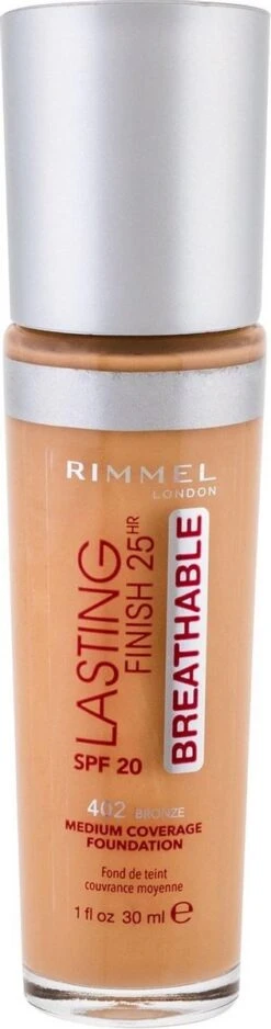 Rimmel London Lasting Finish Breathable Foundation Bronze - Beige -Max Factor Winkel 316x1200 1