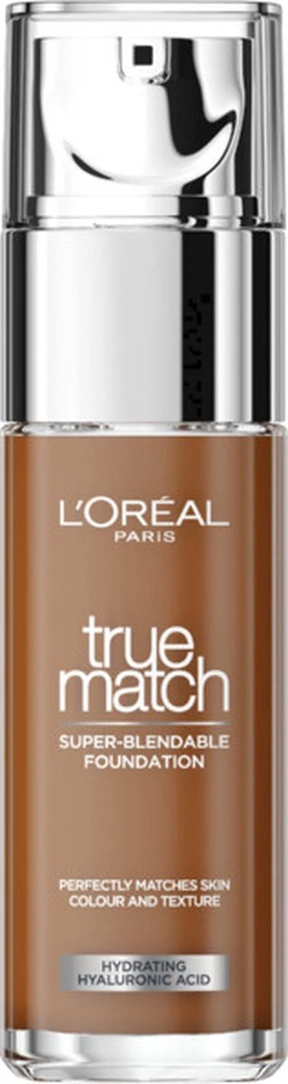 L’Oréal Paris - True Match Foundation - 8.5R/C - Natuurlijk Dekkende Foundation Met Hyaluronzuur En SPF 16 - 30 Ml 3 L’Oréal Paris - True Match Foundation - 8.5R/C - Natuurlijk Dekkende Foundation Met Hyaluronzuur En SPF 16 - 30 Ml