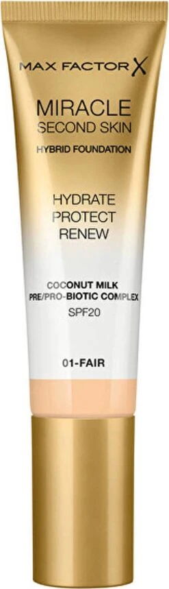 Max Factor Miracle Second Skin Foundation - 03 Light -Max Factor Winkel 345x1200 2