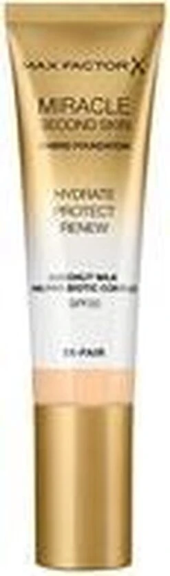 Max Factor Miracle Second Skin Foundation - 06 Golden Medium 23 Max Factor Miracle Second Skin Foundation - 06 Golden Medium -Max Factor Winkel 356x1200 2