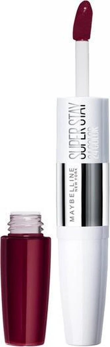 Maybelline SuperStay 24H Lipstick - 835 Timeless Crimson 5 Maybelline SuperStay 24H Lipstick - 835 Timeless Crimson - Afbeelding 3
