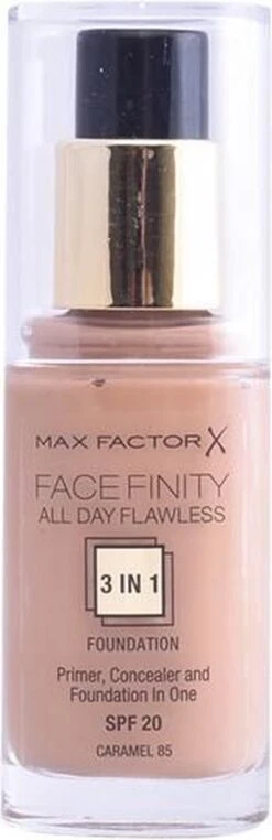 Max Factor Facefinity All Day Flawless 3-in-1 Liquid Foundation - 085 Caramel -Max Factor Winkel 389x1200 5