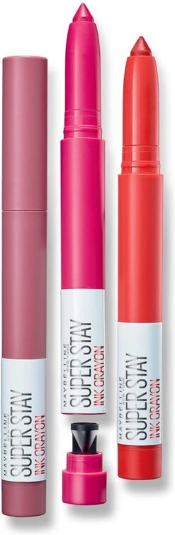 Maybelline SuperStay Ink Crayon Matte Lipstick - 10 Trust Your Gut 17 Maybelline SuperStay Ink Crayon Matte Lipstick - 10 Trust Your Gut -Max Factor Winkel 394x1200