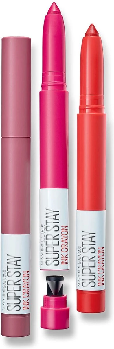 Maybelline SuperStay Ink Crayon Matte Lipstick - 10 Trust Your Gut 5 Maybelline SuperStay Ink Crayon Matte Lipstick - 10 Trust Your Gut - Afbeelding 3