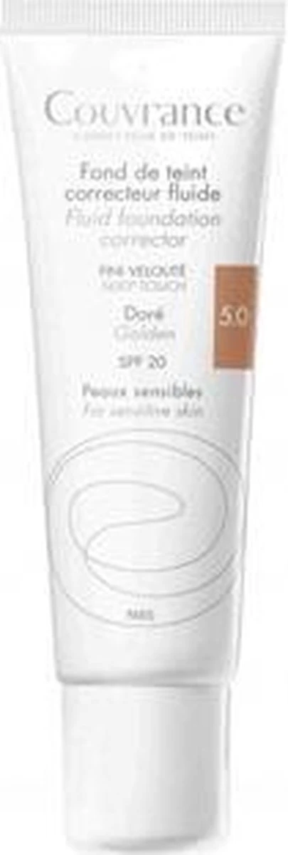 Avene Couvrance Fluid Foundation Corrector SPF20 30ml 9 Avene Couvrance Fluid Foundation Corrector SPF20 30ml - Afbeelding 7