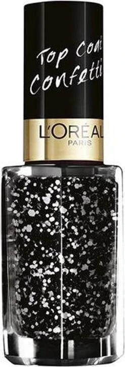 L’Oréal Paris Color Riche Le Vernis - 916 Confettis - Zwart - Nagellak Topcoat -Max Factor Winkel 409x1200 2