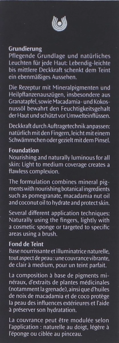 Dr. Hauschka - Foundation - 02 Almond 6 Dr. Hauschka - Foundation - 02 Almond - Afbeelding 4