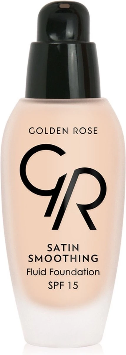 Golden Rose Satin Smoothing Fluid Foundation NO: 27 Vloeibare Foundation Met SPF15 En Vitamine E 5 Golden Rose Satin Smoothing Fluid Foundation NO: 27 Vloeibare Foundation Met SPF15 En Vitamine E - Afbeelding 3