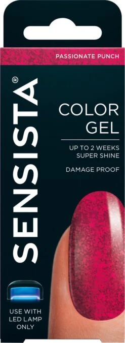 Sensista Color Gel Passionate Punch - Rood/roze Glitter 14 Sensista Color Gel Passionate Punch - Rood/roze Glitter -Max Factor Winkel 439x1200 10
