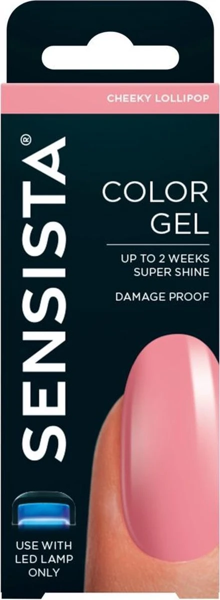 Sensista Color Gel Cheeky Lollipop - Roze 9 Sensista Color Gel Cheeky Lollipop - Roze - Afbeelding 7