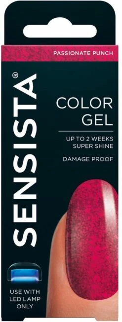 Sensista Color Gel Passionate Punch - Rood/roze Glitter 17 Sensista Color Gel Passionate Punch - Rood/roze Glitter -Max Factor Winkel 454x1200 5