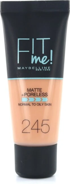 Maybelline Fit Me Matte & Poreless Foundation - 245 Classic Beige - 30 Ml -Max Factor Winkel 458x1200 2
