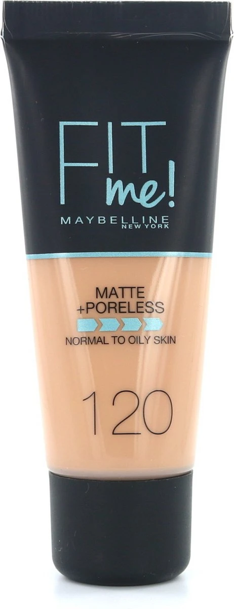 Maybelline Fit Me Matte & Poreless Foundation - 120 Classic Ivory 4 Maybelline Fit Me Matte & Poreless Foundation - 120 Classic Ivory - Afbeelding 2