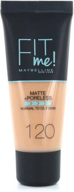 Maybelline Fit Me Matte & Poreless Foundation - 120 Classic Ivory 27 Maybelline Fit Me Matte & Poreless Foundation - 120 Classic Ivory -Max Factor Winkel 465x1200 1