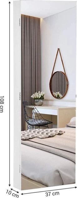 Nancy's Make-up Organizer – Sieraden & Spiegelkast – Spiegelkast, Deur & Wandhouder Met Binnenspiegel – Make-up Opbergen -Max Factor Winkel 470x1200 5